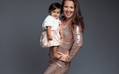 ¡Año nuevo! Mi niña, maestra y diosa.
